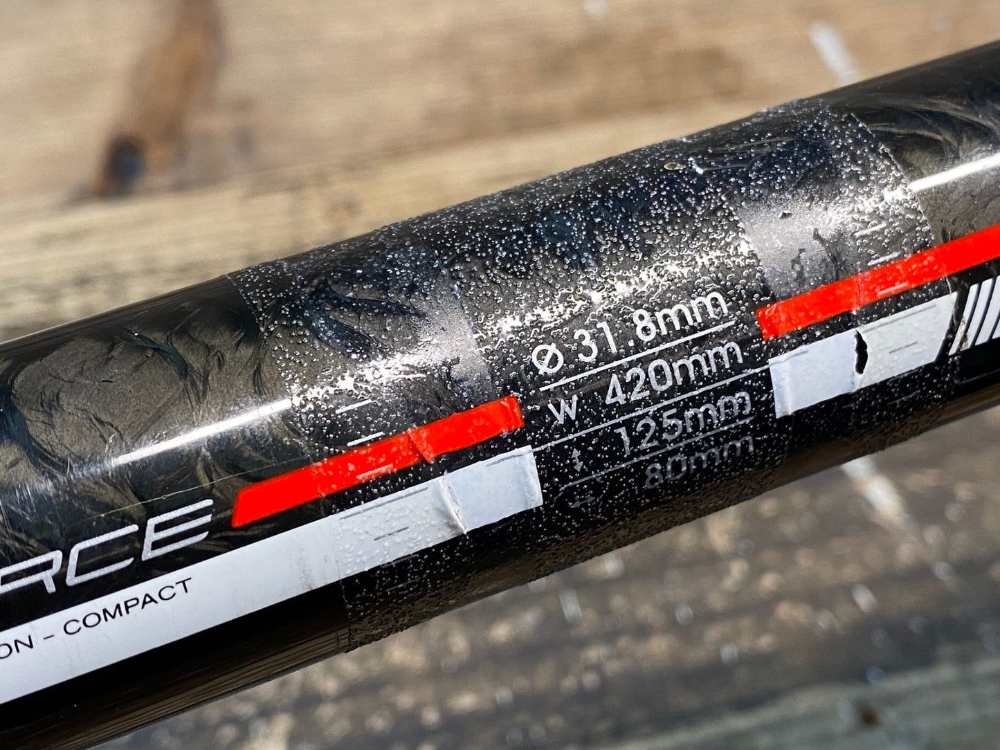 JA687 FSA K-Force カーボン ドロップハンドル 420㎜ φ31.8