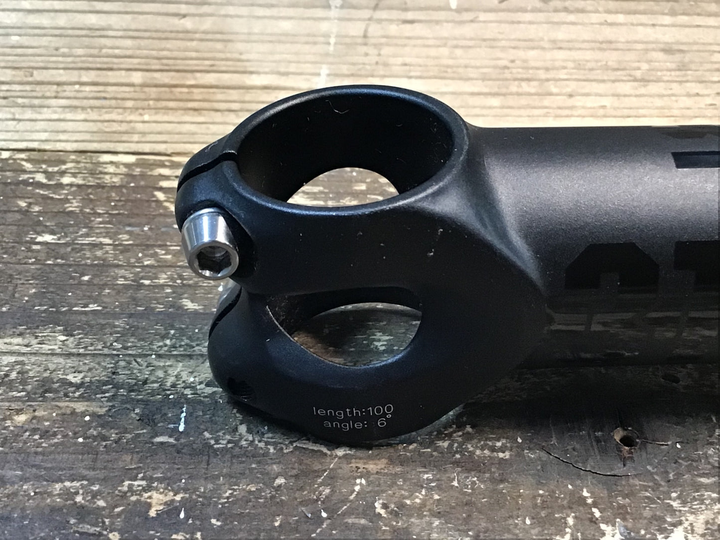 IW528 3T ARX TEAM アルミ ステム 100mm Φ31.8 OS 6°