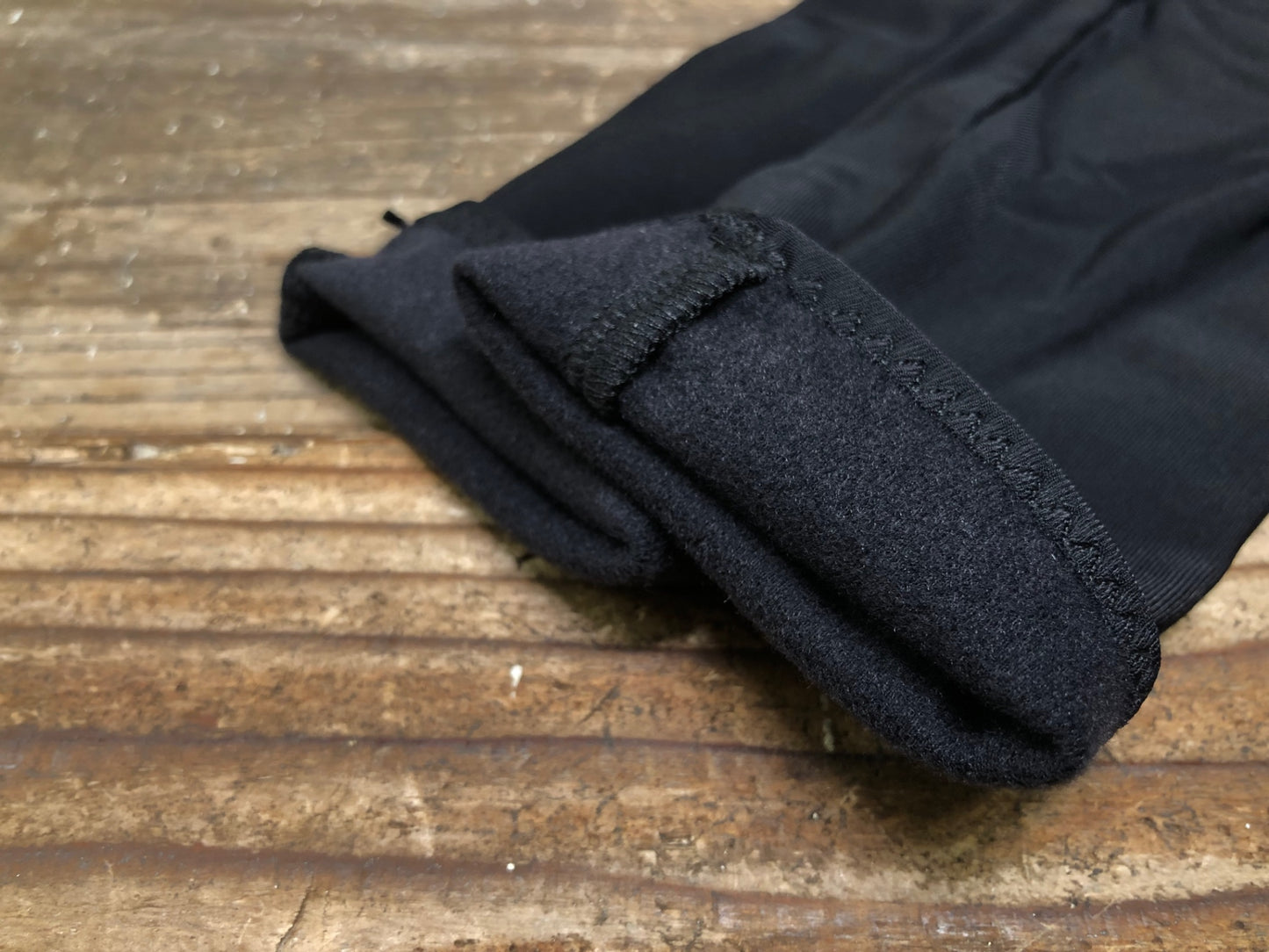 IO963 アソス assos SPRING FALL LEG WARMERS レッグウォーマー 黒 サイズI 裏起毛