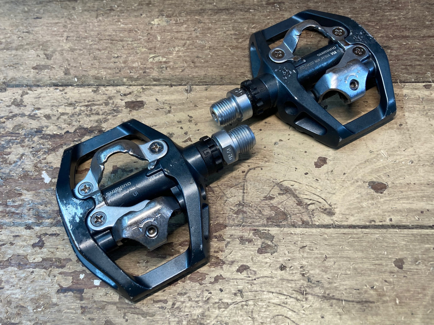 IL506 シマノ SHIAMNO PD-EH500 ビンディングペダル 片面フラット SPD