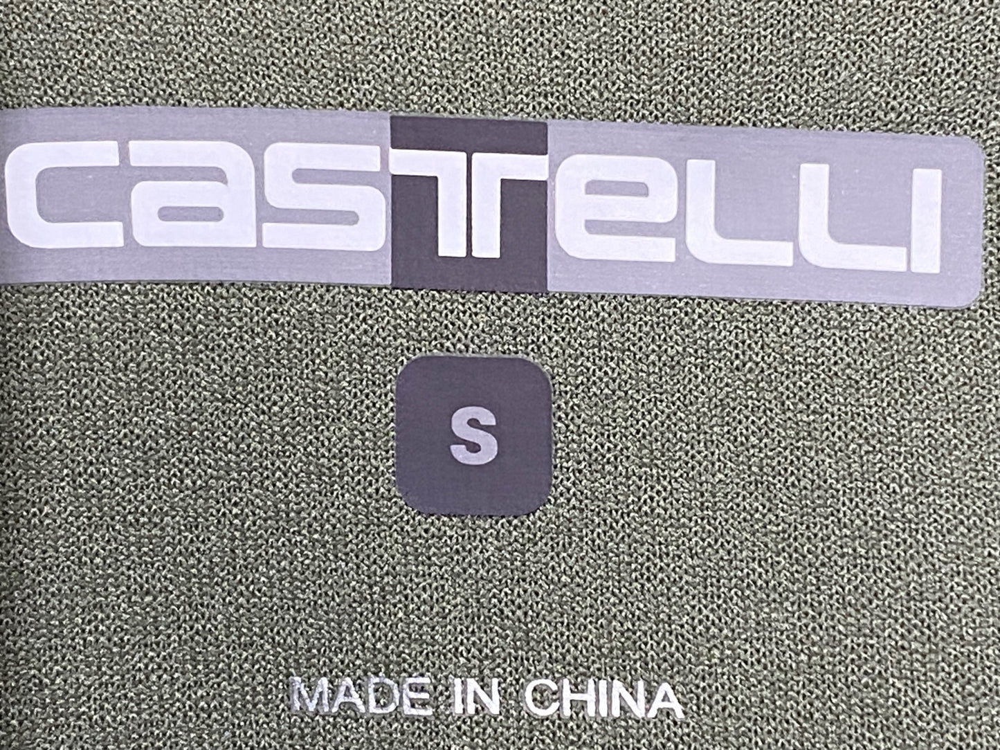 IW951 カステリ CASTELLI ENTRATA 半袖 サイクルジャージ S グレー