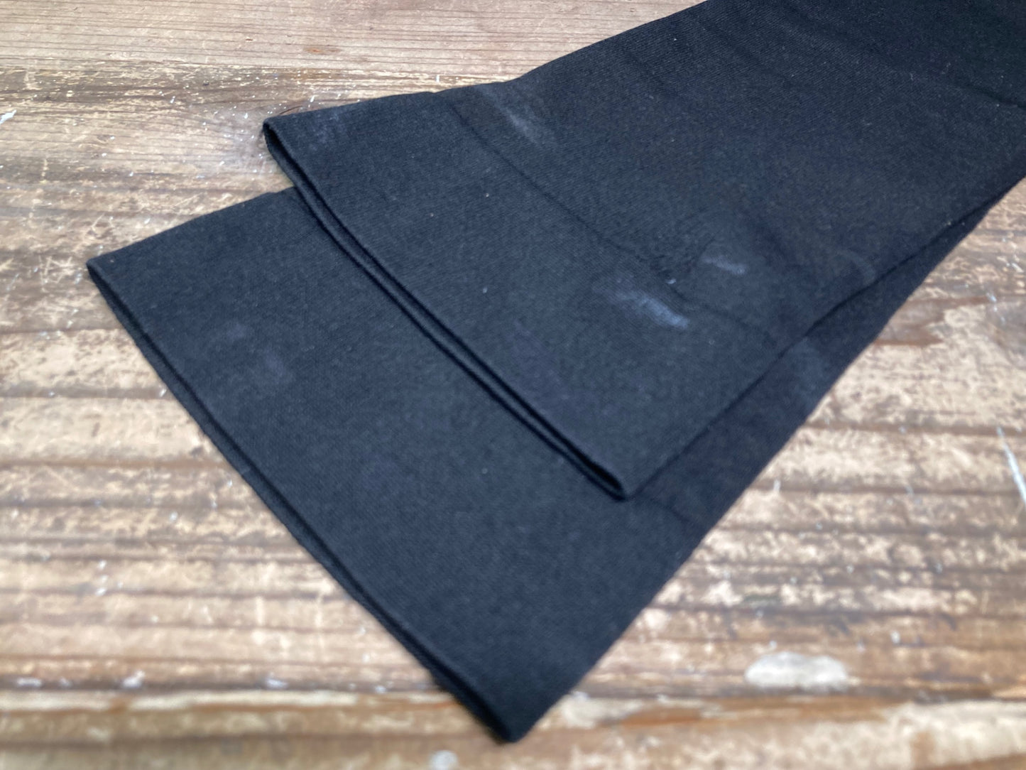 IQ704 アソス Assos KNEE WARMER P1 ニーウォーマー 黒 Ⅰ ※汚れ