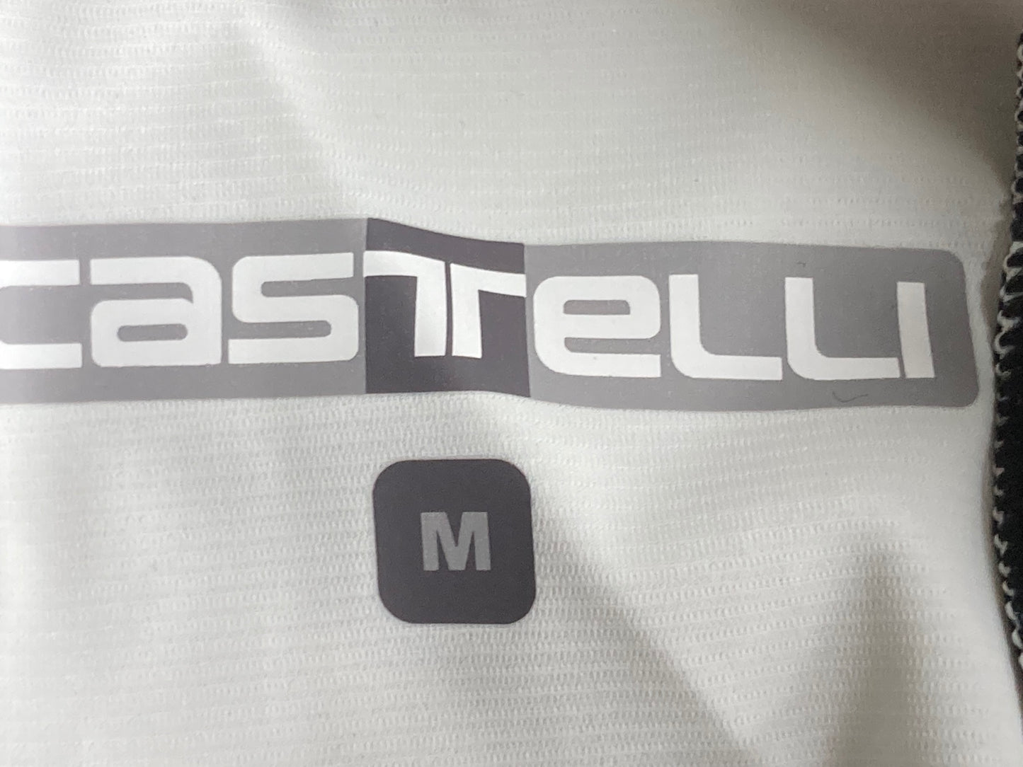 IP947 カステリ CASTELLI ROSSO CORSA ビブショーツ 白 黒 M