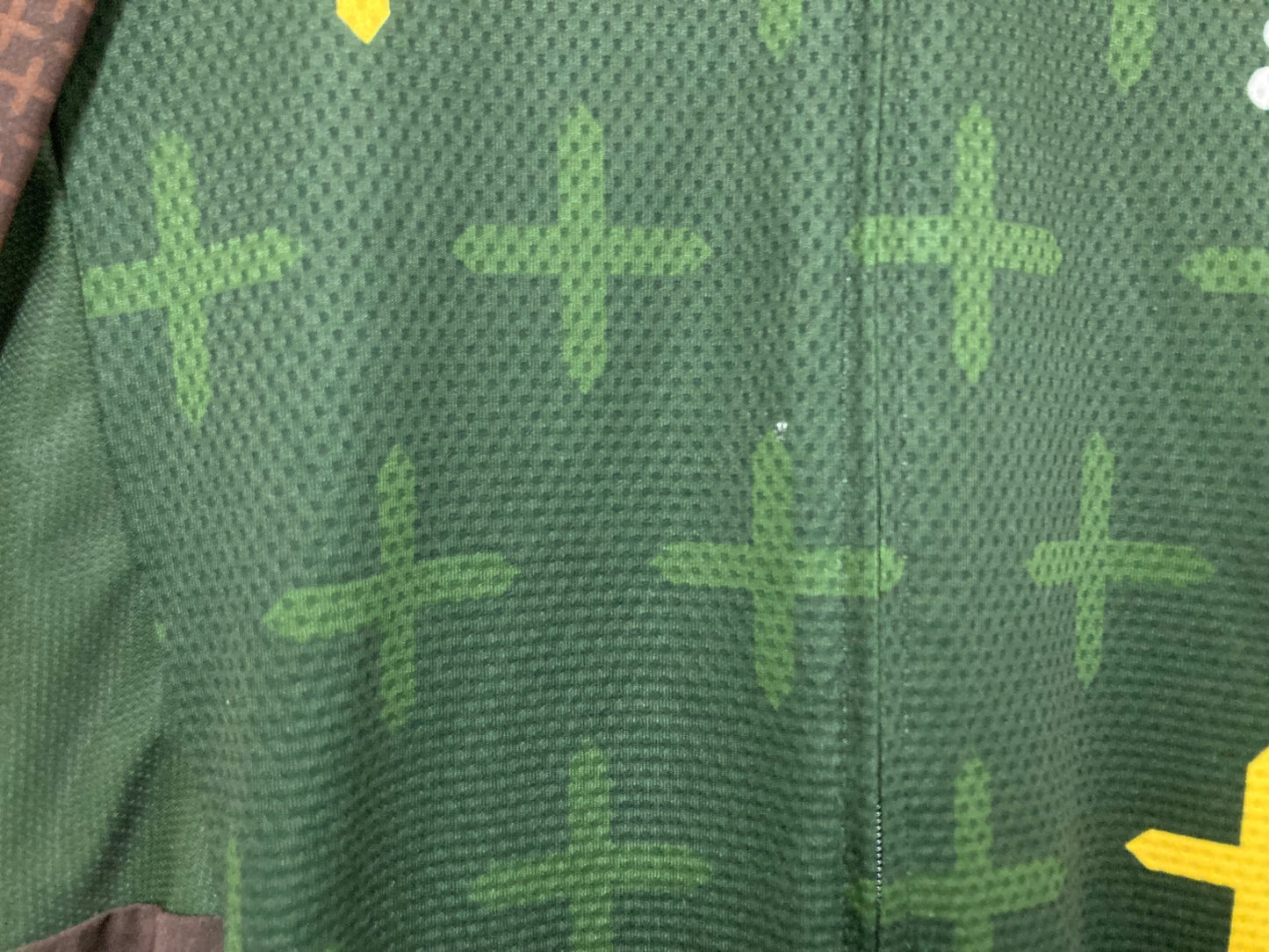 IX953 クラフト CRAFT 半袖 サイクルジャージ 茶緑 S