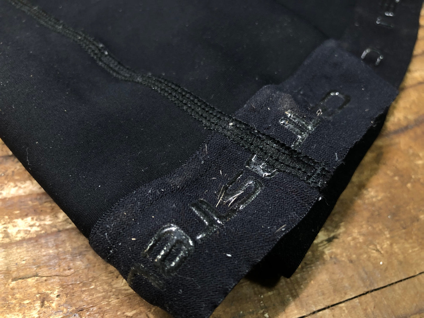 IW442 カステリ CASTELLI レッグウォーマー 黒 S NANO FLEX ※擦れ大