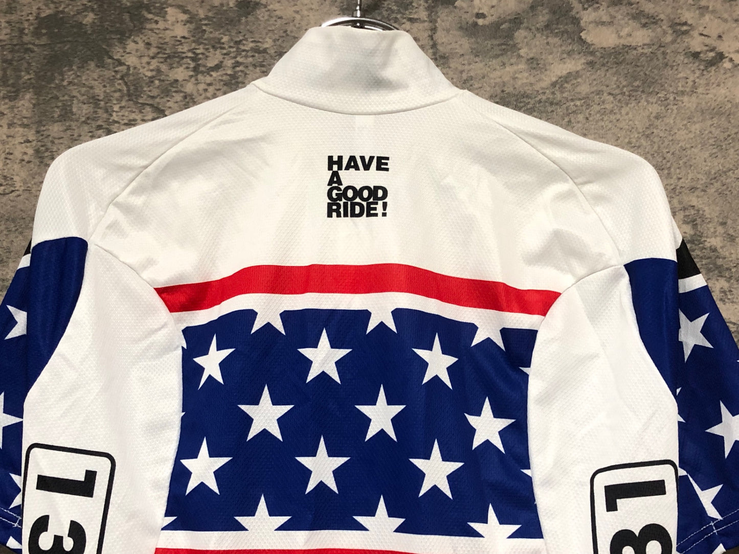 IW800 アソス Assos 半袖サイクルウェア 星条旗 Sサイズ