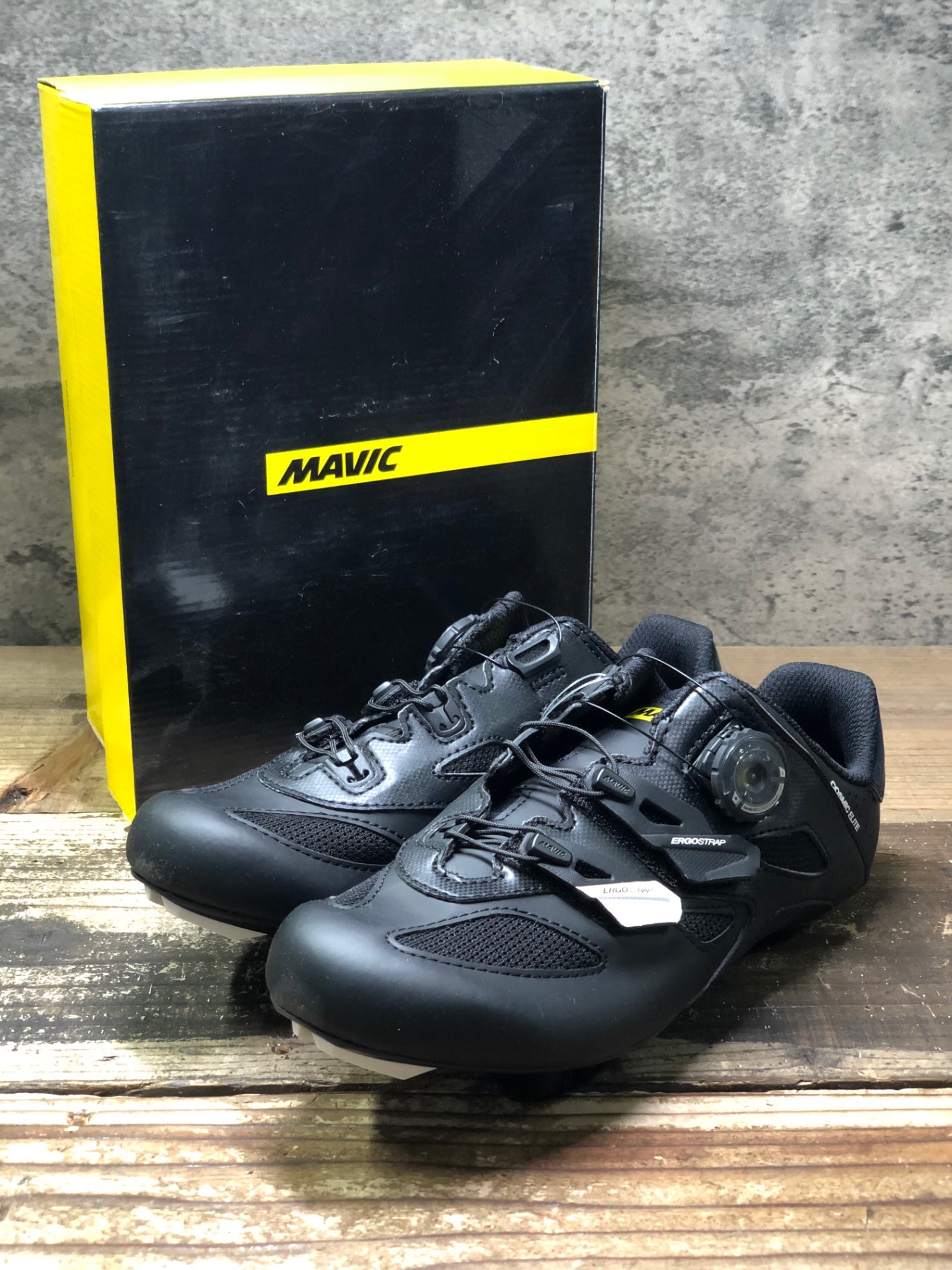 JC693 マヴィック MAVIC COSMIC ELITE ビンディングシューズ 黒 EU40 SPDアタッチメント