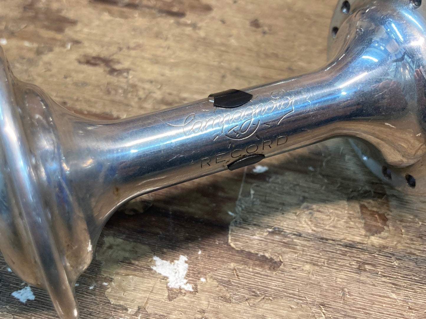 IL963 カンパニョーロ Campagnolo レコード RECORD ハブセット 32H OLD100×126mm BSCネジ クイック非純正