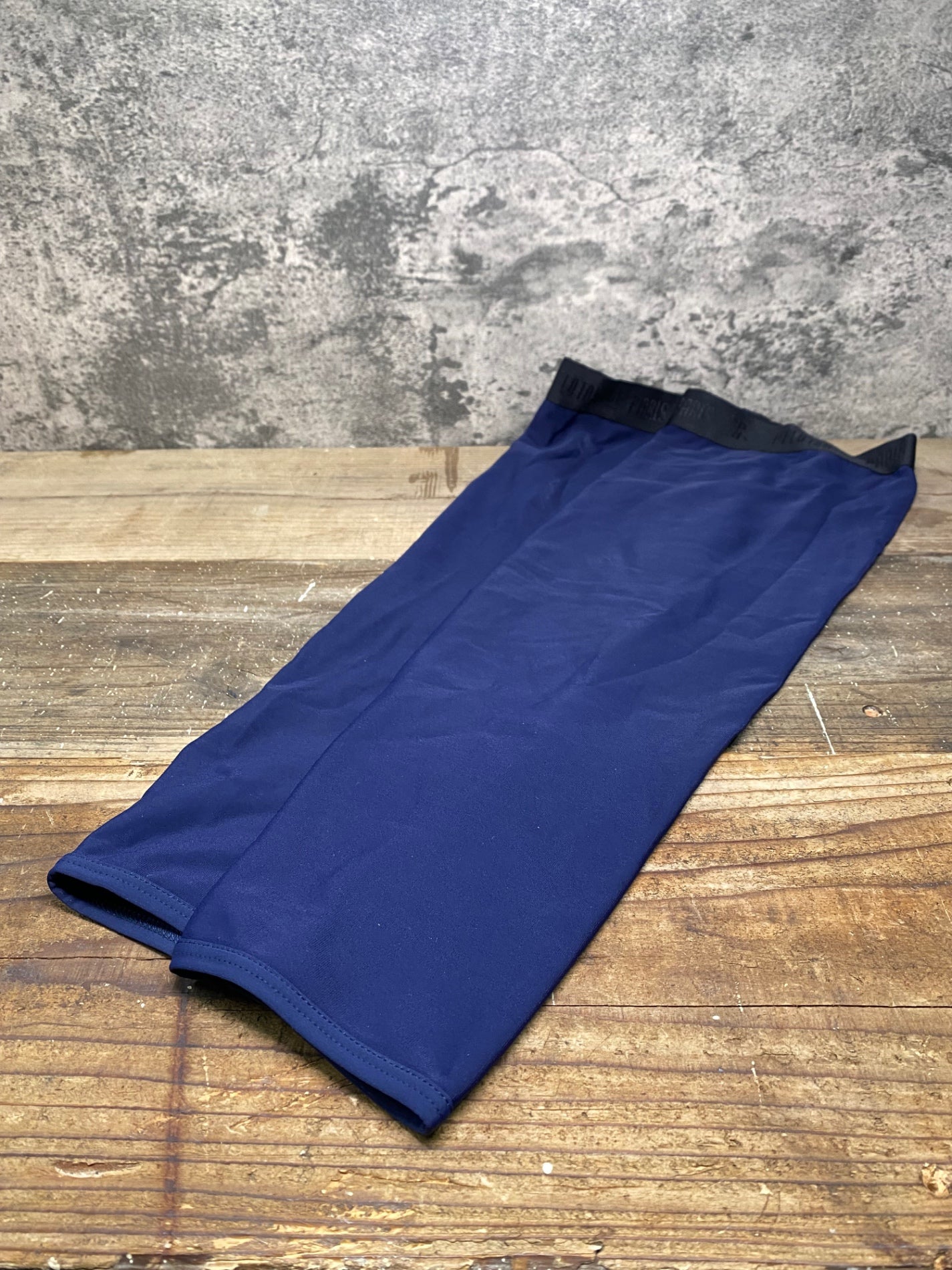 IO494 プロトンド パリ PELOTON DE PARIS THERMAL LEG WARMERS レッグウォーマー 紺 XL