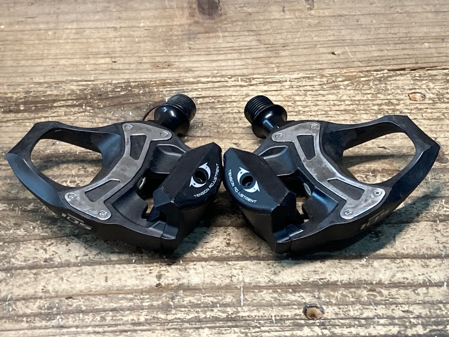 IY285 シマノ SHIMANO 105 PD-5800 ビンディングペダル 黒 SPD-SL