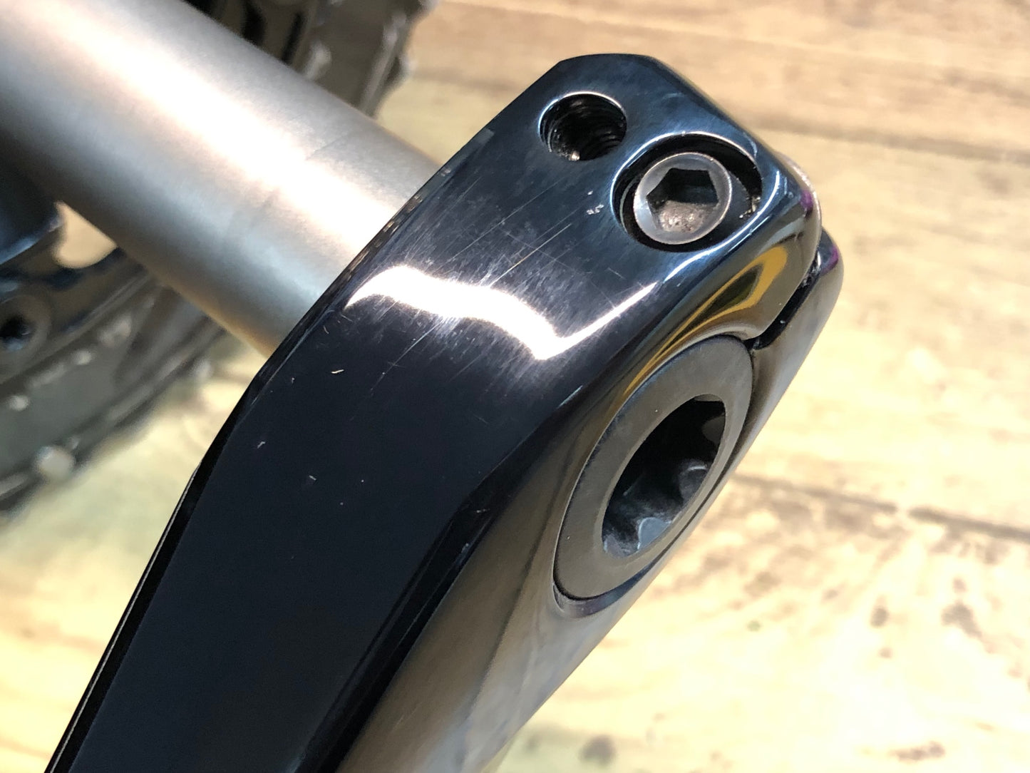 IU188 シマノ SHIMANO DURA-ACE FC-R9100 クランクセット 50/34T 165mm SPECIALISED 両側パワーメーター 刻印”RK/RH” リコール対象外