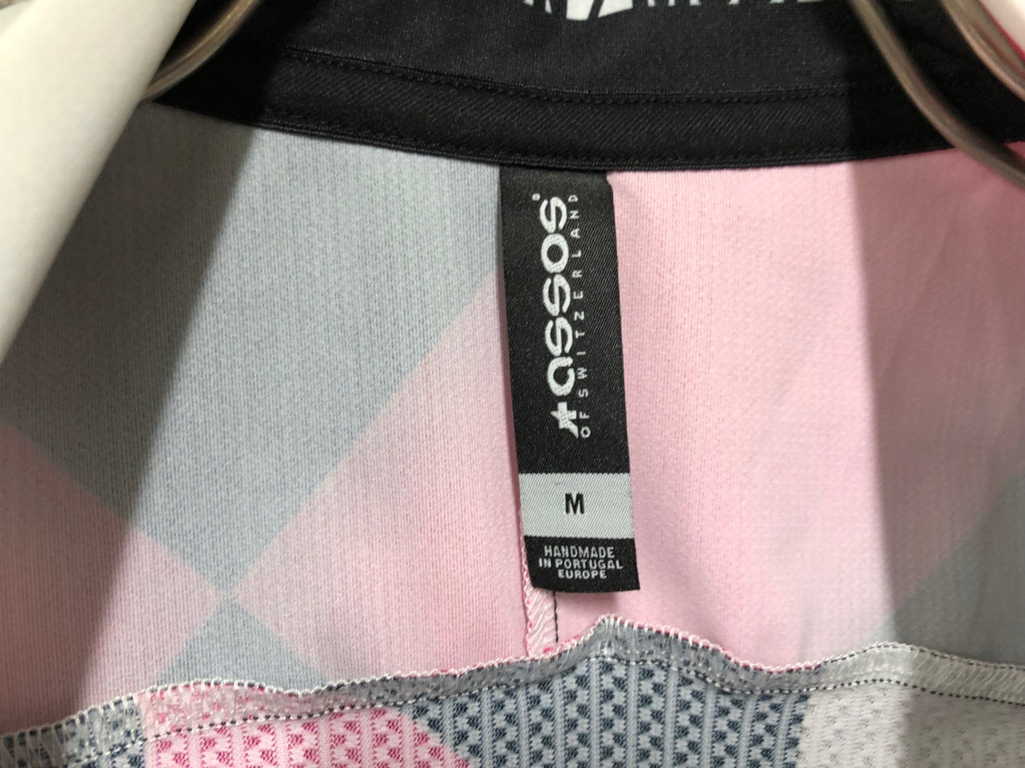 IY235 アソス assos MOD ROCK 半袖 サイクルジャージ 白 黒 ピンク M レディース