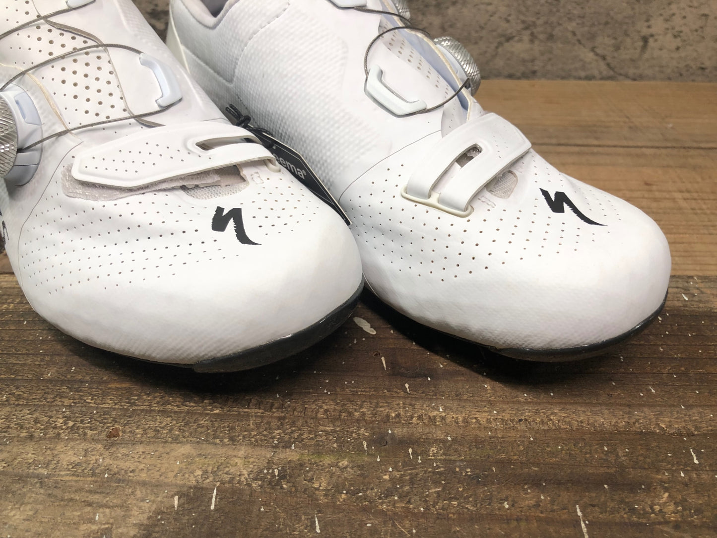 IP489 スペシャライズド SPECIALIZED エスワークス S-WORKS 7 RD ビンディングシューズ 白 EU39 SPD-SL ※新品未使用
