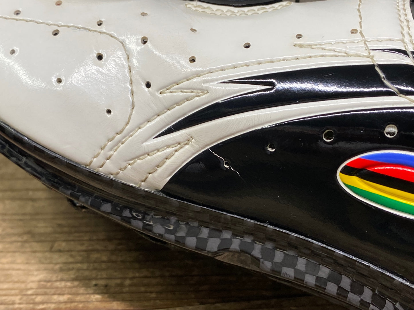 JC294 シディ SIDI Vernice Limited EDITION ビンディングシューズ EU43 白黒
