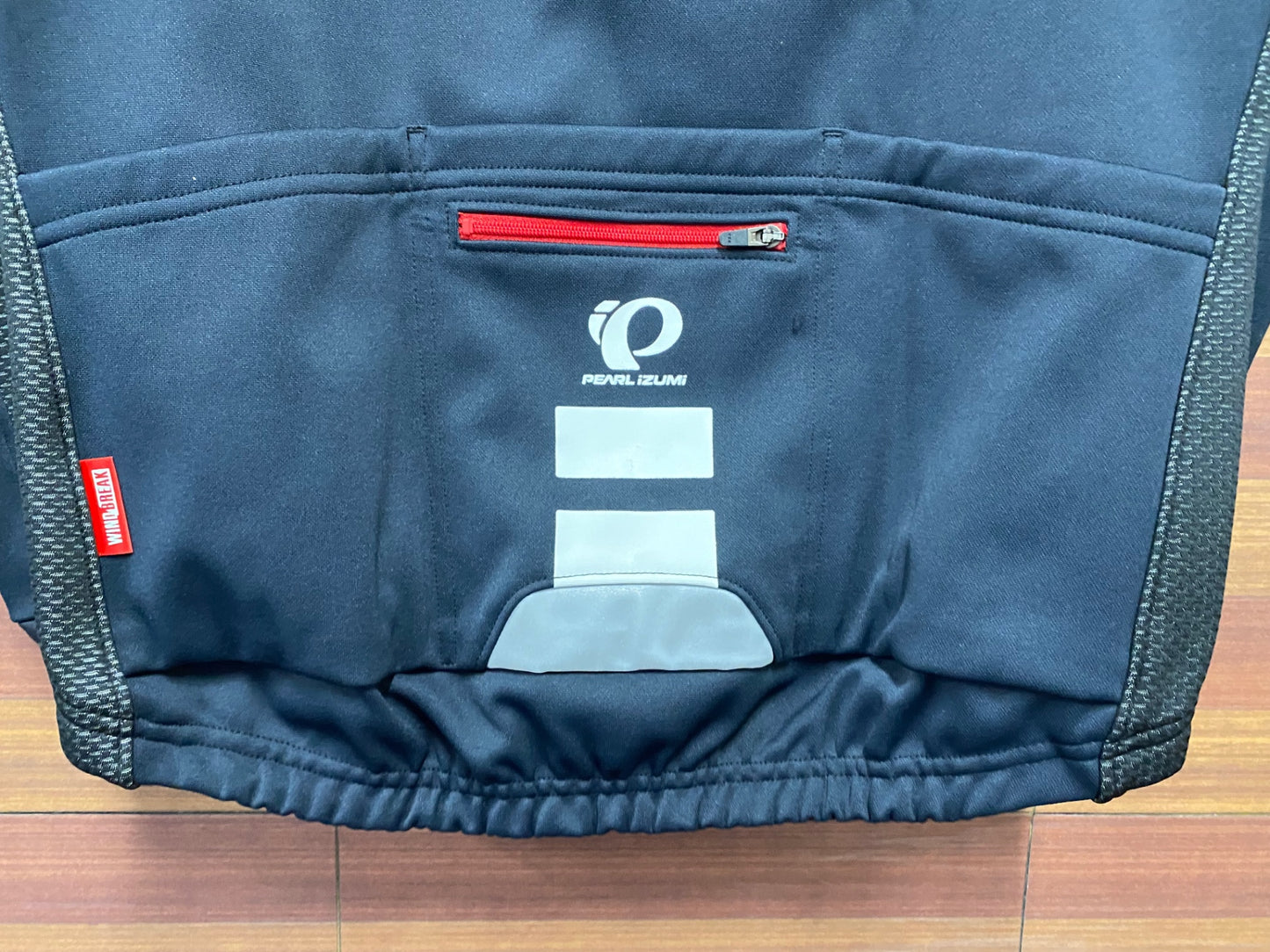 IP614 パールイズミ PEARL iZUMi 長袖サイクルジャケット 黒 S 裏起毛 WIND BREAK