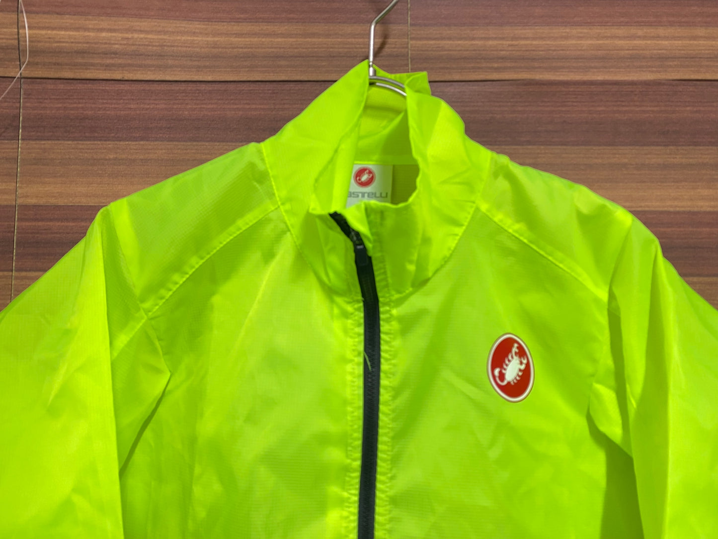 IP934 カステリ CASTELLI 長袖 ウィンドブレーカー 黄 M