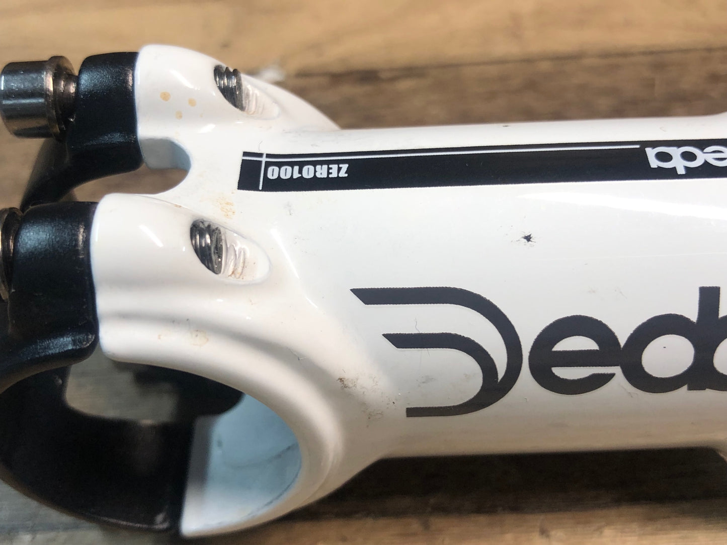 IM556 デダ Deda ゼロ ZERO 100 SERVIZIO CORSE アルミステム 白 80mm Φ31.7 OS
