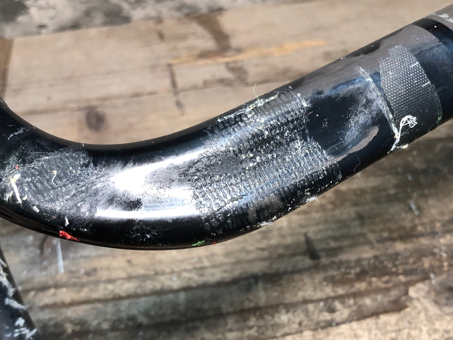 IU662 ボントレガー BONTRAGER ISO ZONE VR-C カーボン ドロップハンドル Φ31.8mm ブラケットC-C400mm