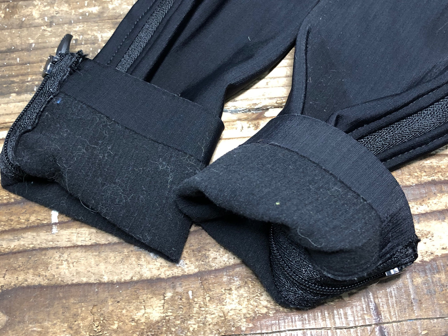 IN385 アソス assos レッグウォーマー 黒 0 裏起毛