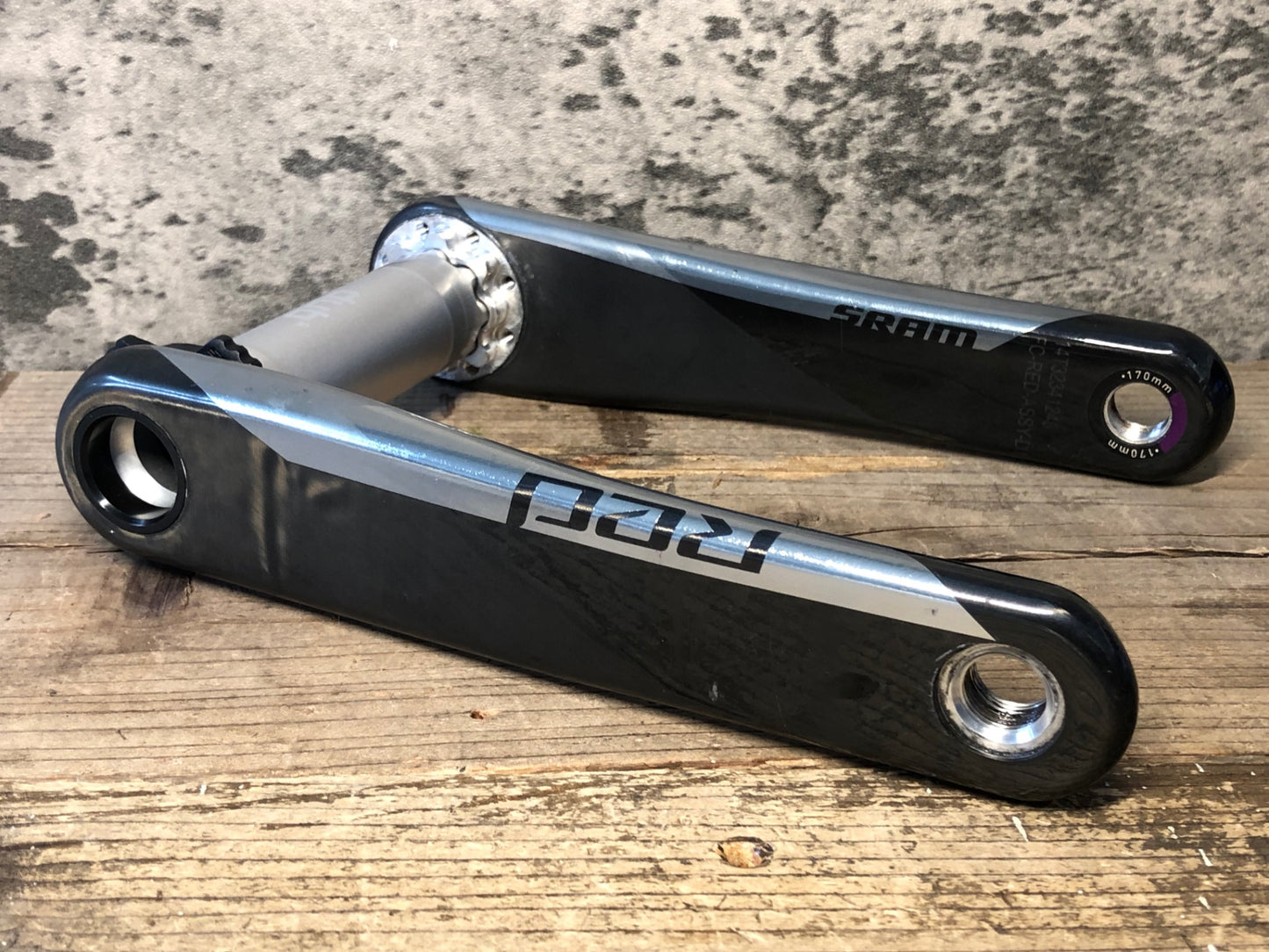 JA025 スラム SRAM レッド RED AXS クランクアーム 170mm DUB規格