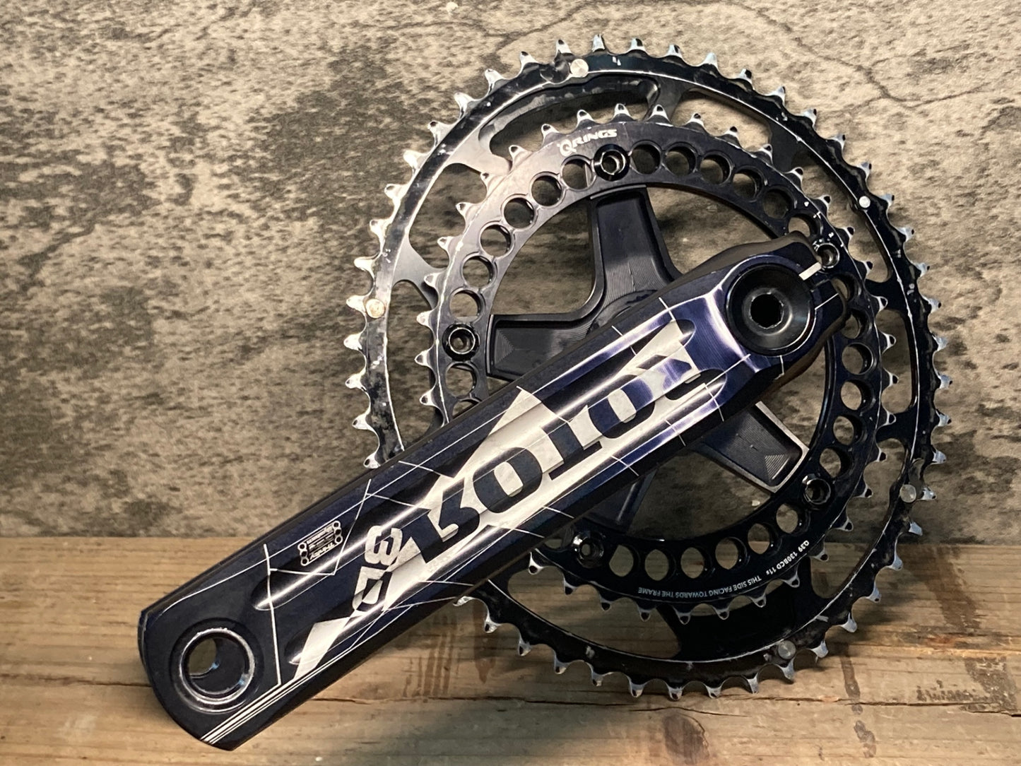 IY317 ローター ROTOR 3D24 クランクセット 50/39T 170mm