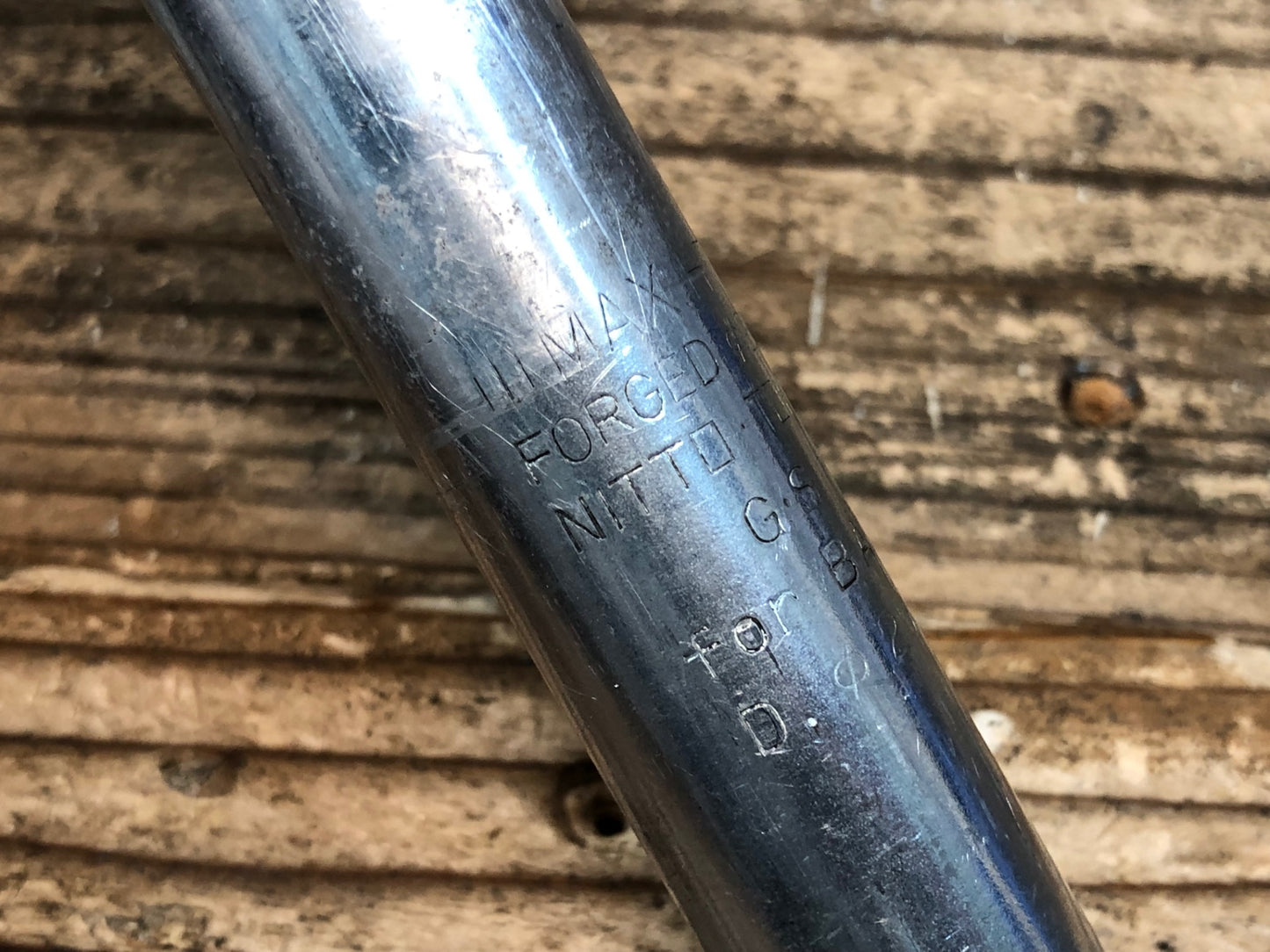 IR985 日東 NITTO テクノミック TECHNOMIC アルミ スレッド ステム 100mm Φ25.4