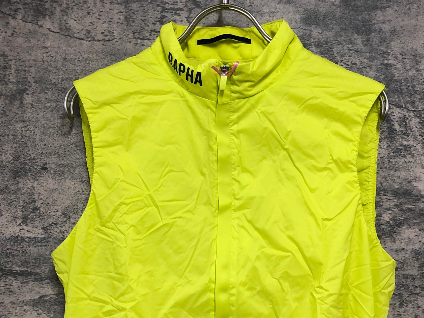 IX926 ラファ Rapha PRO TEAM INSULATED GILET サイクルべスト ジレ 黄 M