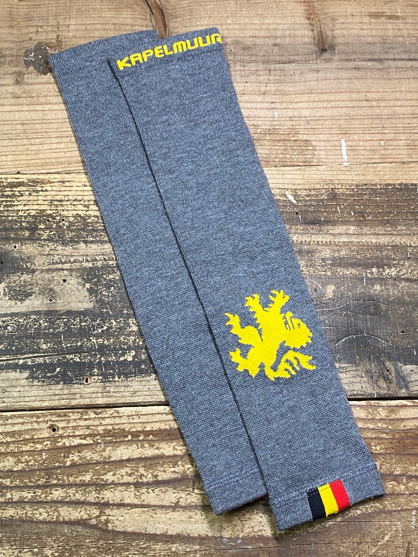 JC277 カペルミュール KAPELMUUR ニット アームウォーマー L/XL グレー