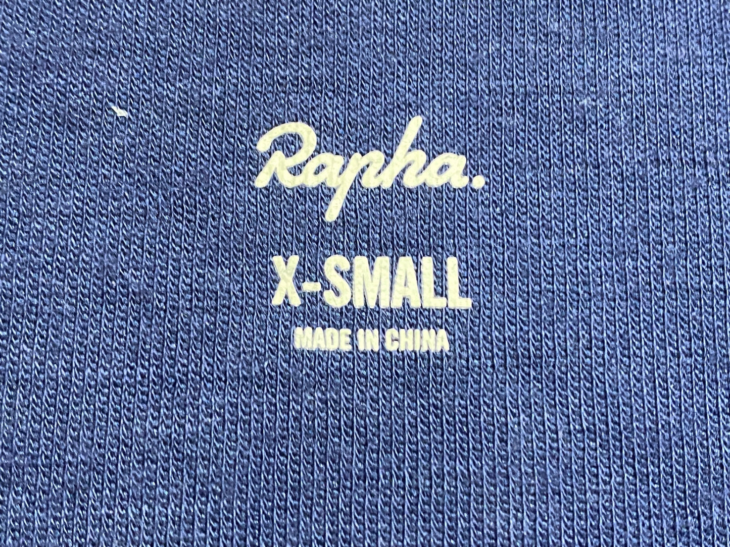 HU785 ラファ Rapha MEN'S CLASSIC JERSEY 半袖 紺 XS