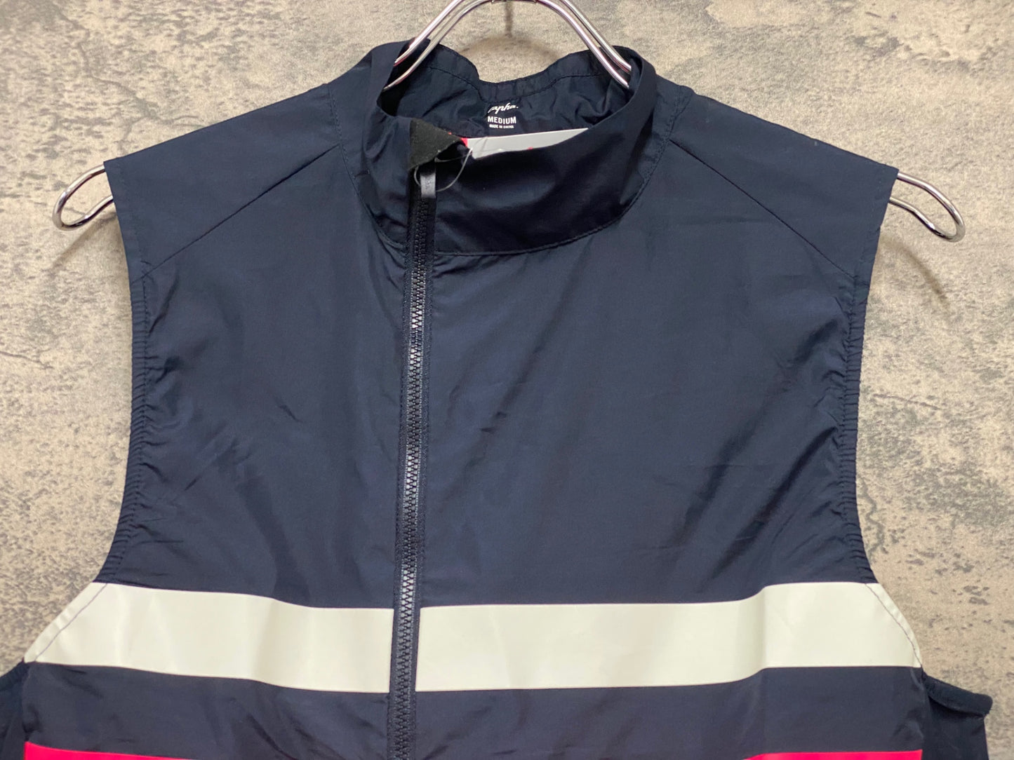 IY514 ラファ Rapha BREVET GILET サイクルベスト ジレ 紺 M