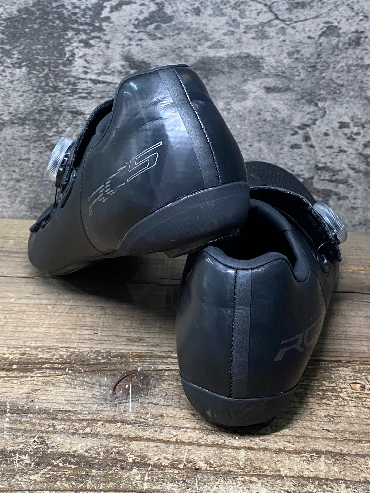 IT977 シマノ SHIMANO RC5 SH-RC500 ビンディングシューズ 青 EU43
