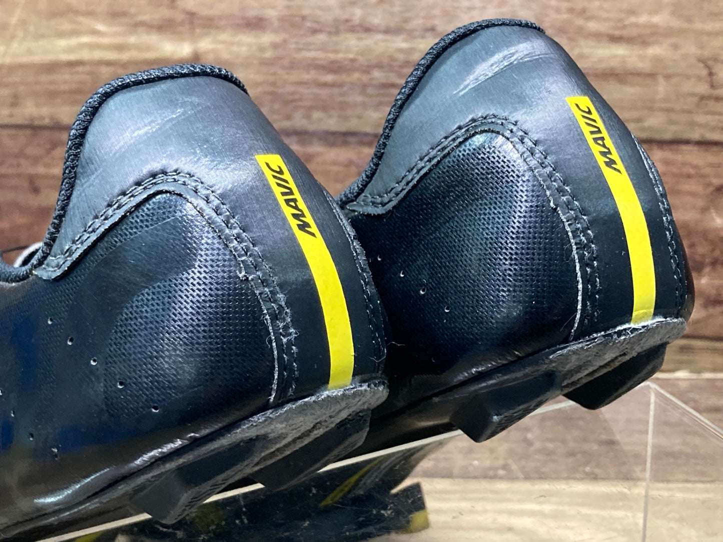 IN408 マヴィック MAVIC エナジーコンプ エルゴ フィットENERGY COMP ERGO FIT ビンディングシューズ EU41 1/3黒 BOA傷有り