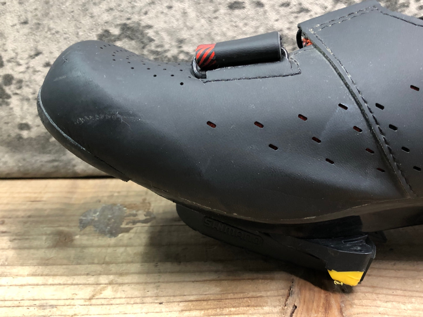 IS477 シマノ SHIMANO RP4 SH-RP400 ビンディングシューズ 黒 EU45E SPD-SL シマノクリート&カバー付き