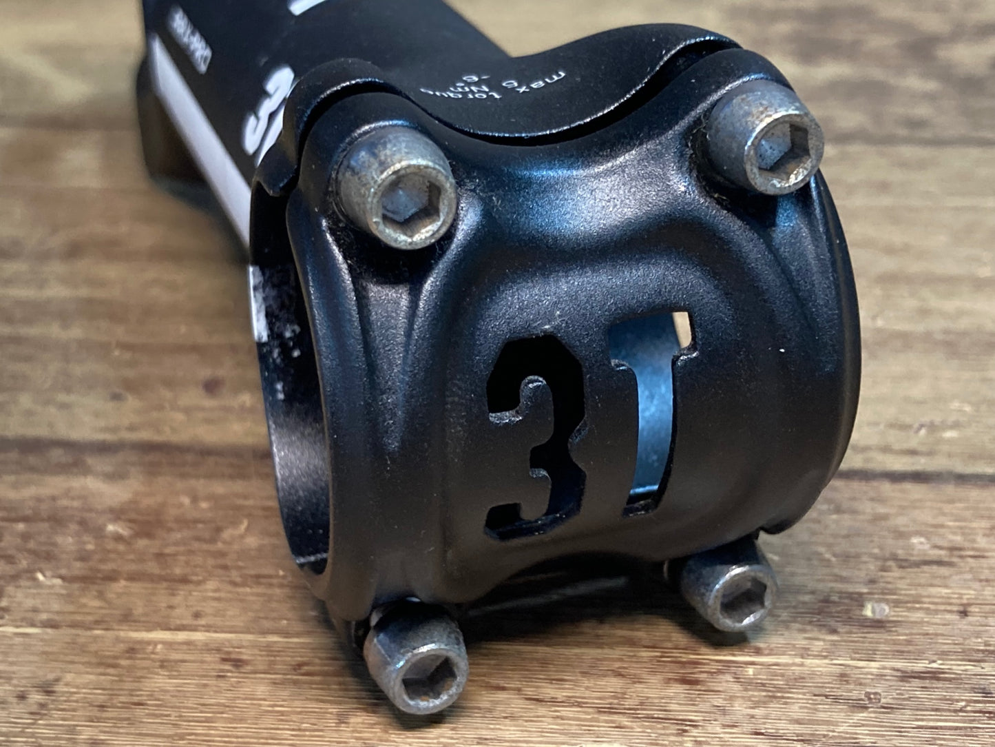 IH391 3T ARX-PRO アルミ ステム 黒 110mm Φ31.8 OS -6°