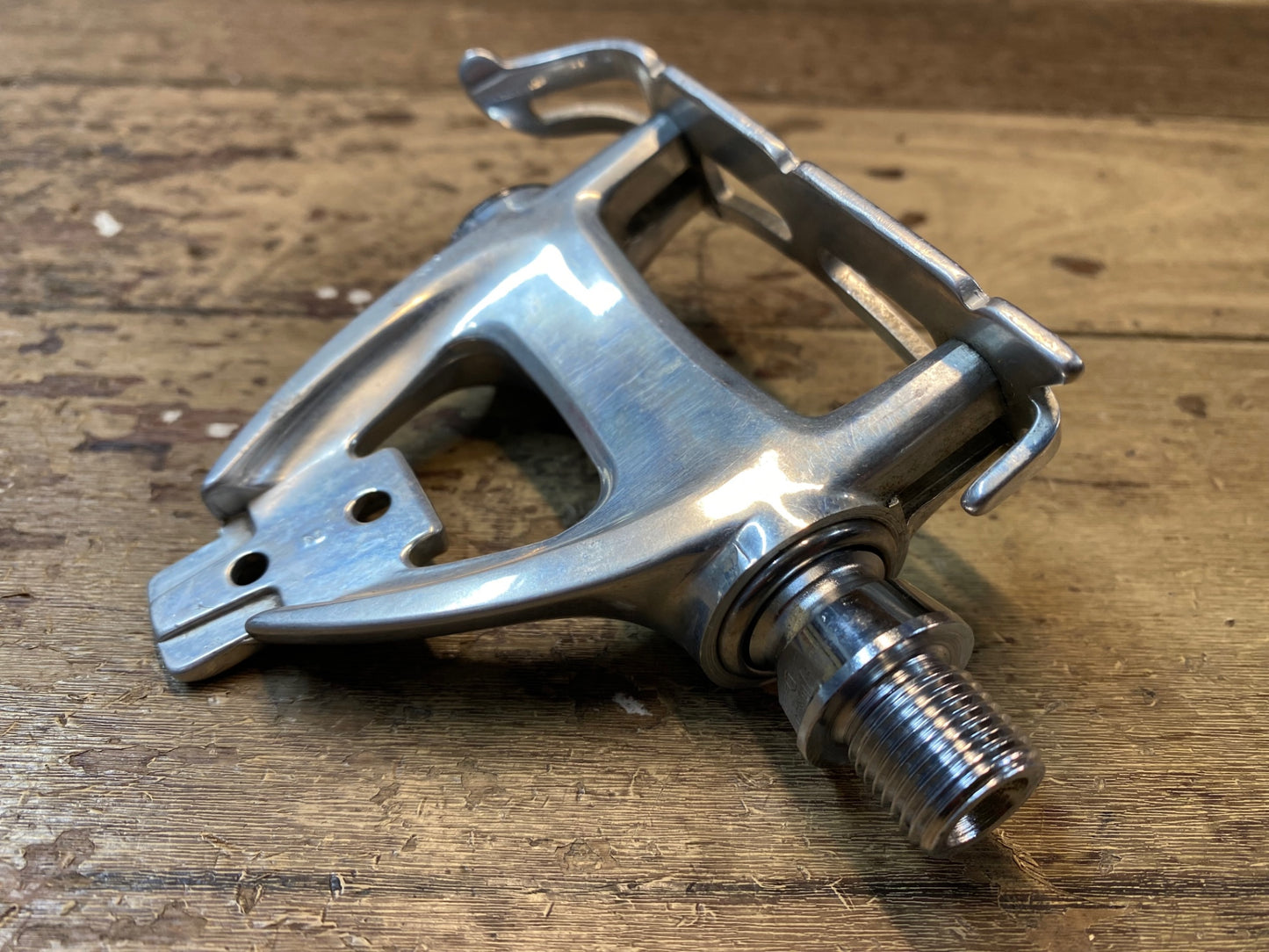 IN078 カンパニョーロ Campagnolo Cレコード C RECORD エアロ フラットペダル シルバー
