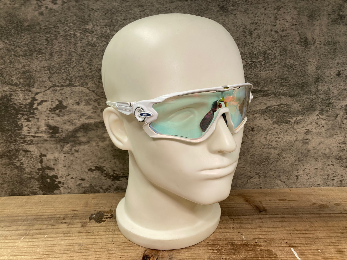 IV542 オークリー OAKLEY ジョウブレイカー JAWBREAKER サングラス アイウェア 白 ※汚れ