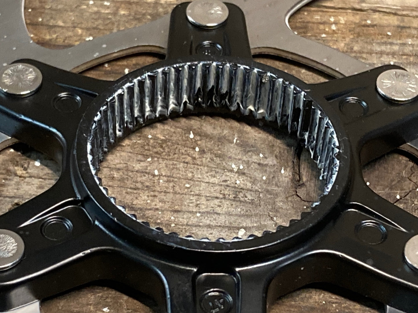 IQ027 シマノ Shimano SM-RT70S ディスクブレーキローター 160Φ 実測1.7mm 1.7mm