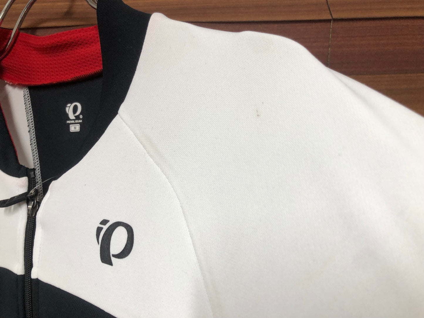 IP250 パールイズミ PEARL iZUMi 半袖 サイクルジャージ 白 青 M