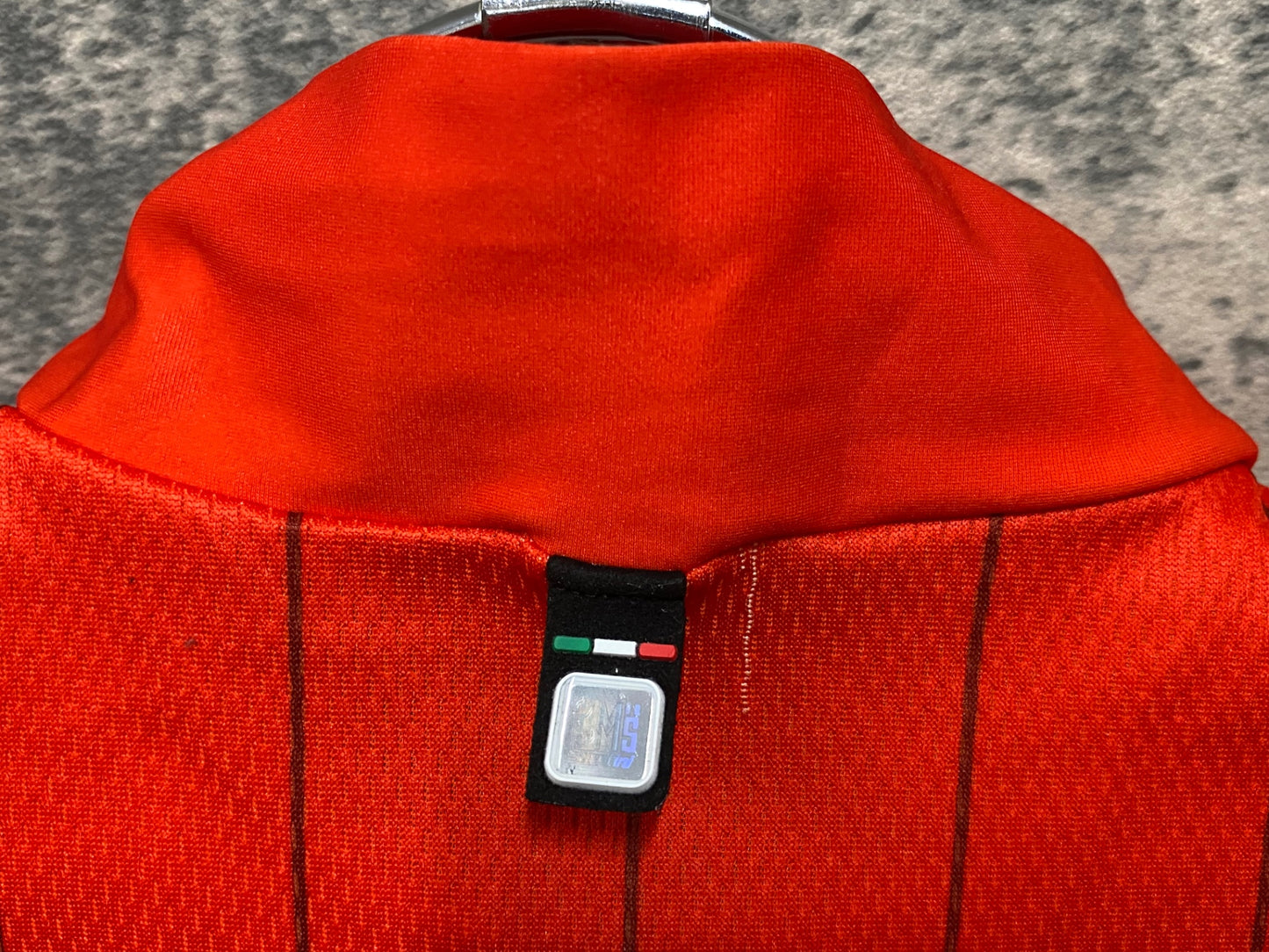IY725 サンティーニ Santini 半袖 サイクルジャージ 赤 XS TREK Segafredo