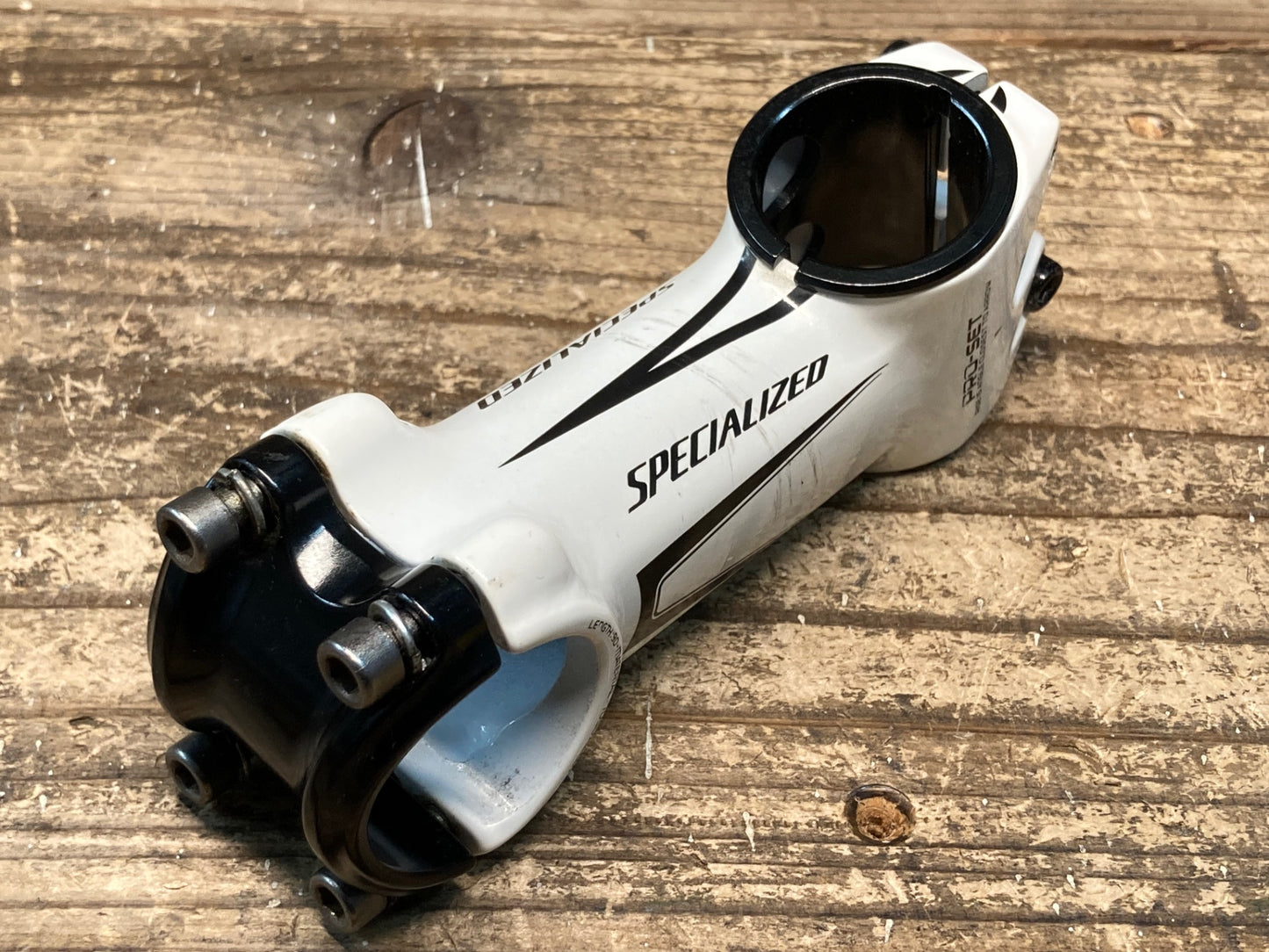 IX090 スペシャライズド SPECIALIZED アルミ ステム 8°16° 90mm Φ31.8 OS 白