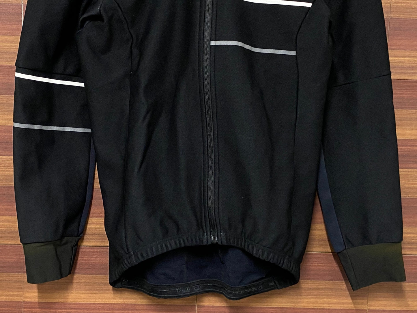 IR638 パールイズミ PEARL iZUMi 長袖サイクルジャケット 黒 MEN'S L 裏起毛 赤タグ