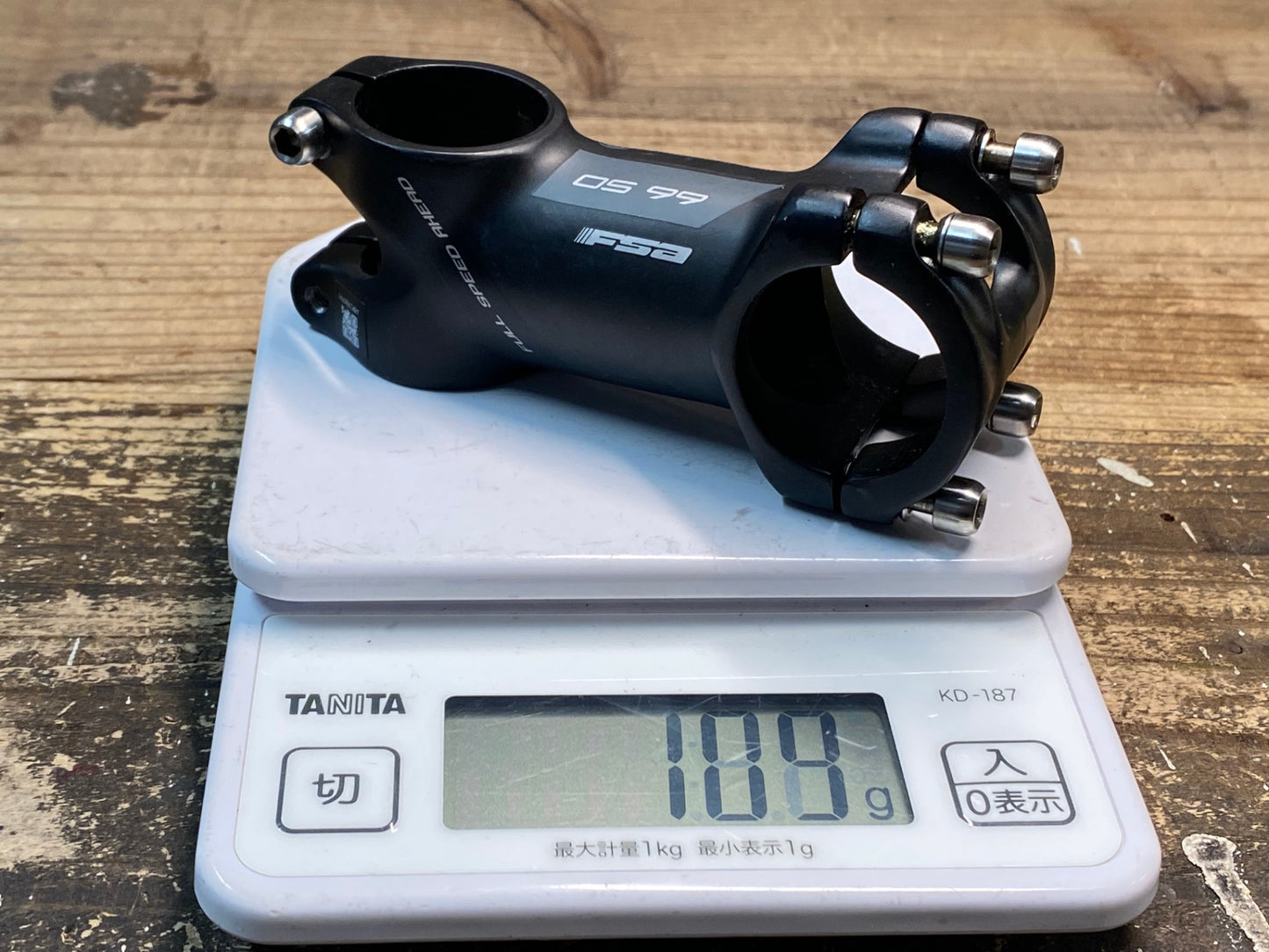 IR613 FSA OS-99 アルミ カーボンラップ ステム OS Φ31.8 70mm 6°