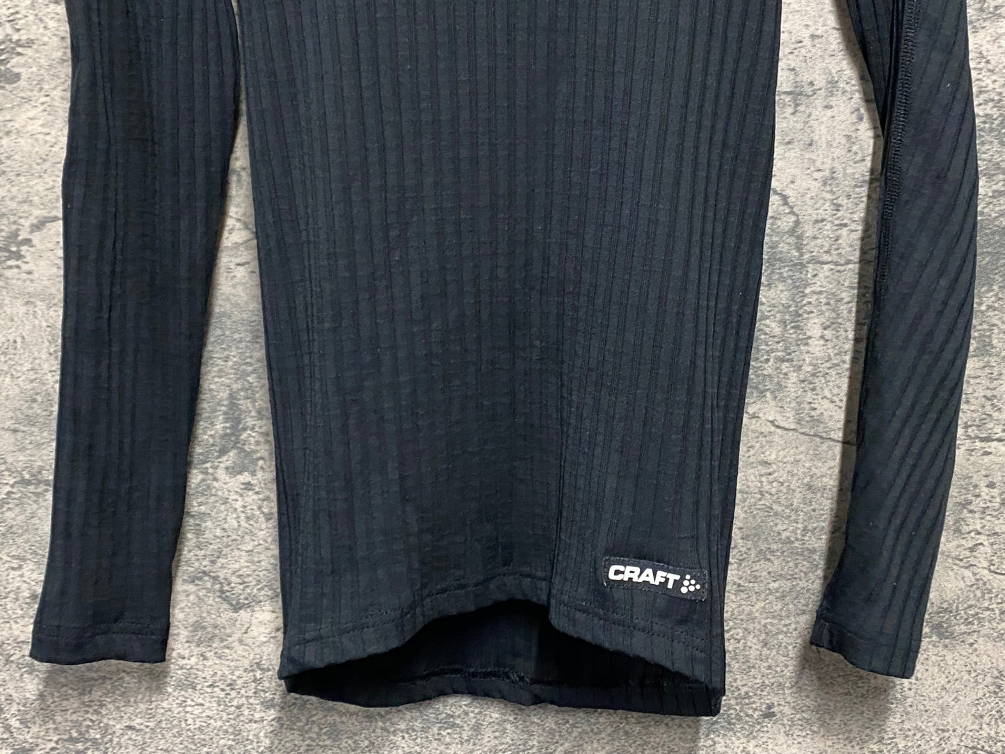 IP785 クラフト CRAFT 長袖べースレイヤー 黒 S