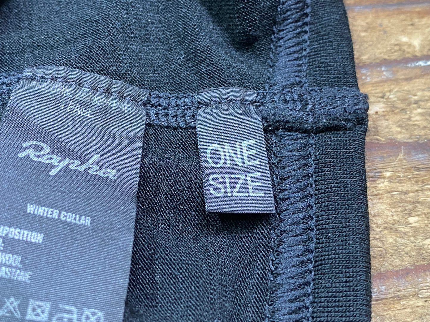 IR096 ラファ Rapha WINTER COLLAR ネックウォーマー 黒 ワンサイズ