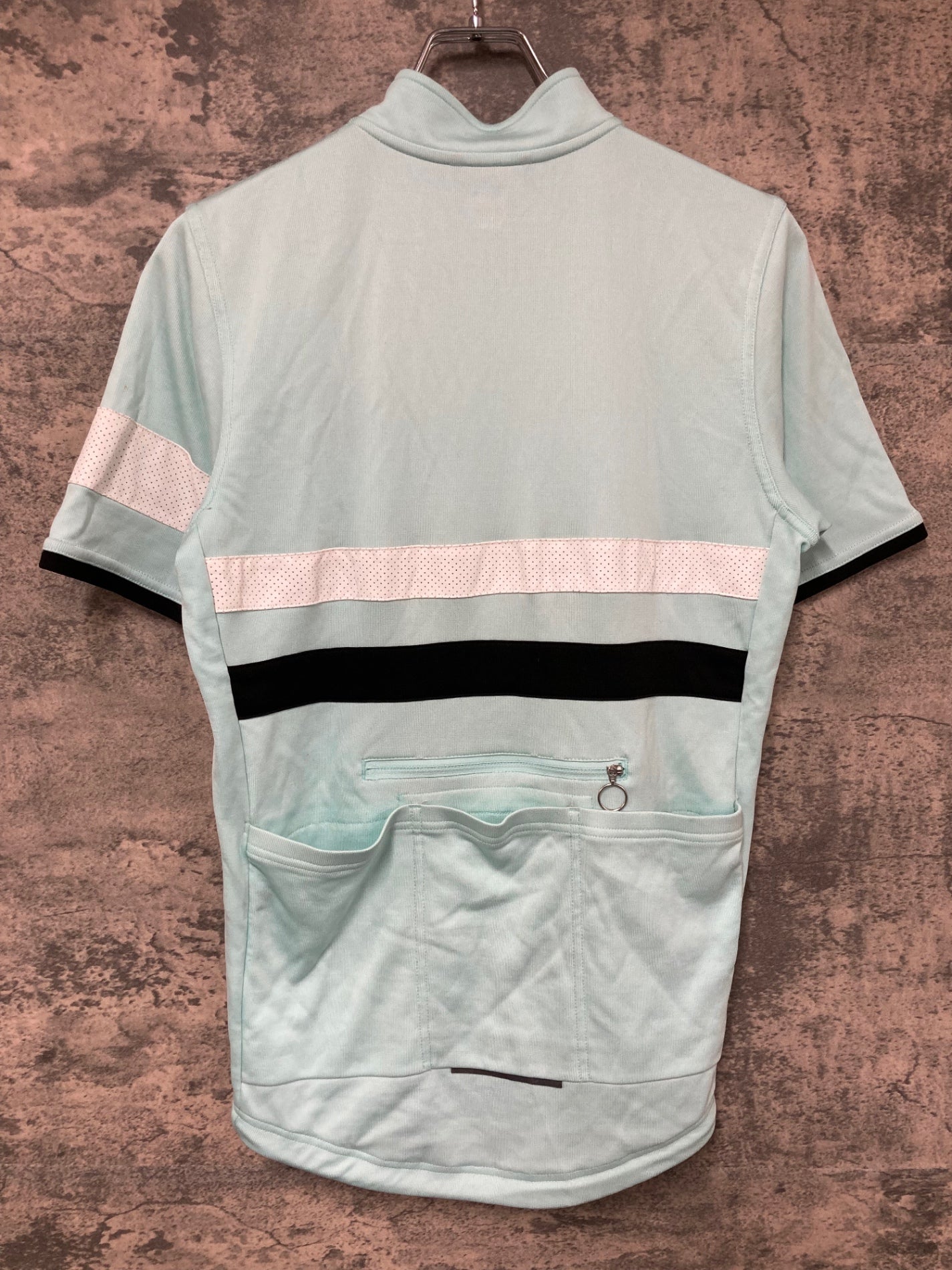 IX938 ラファ Rapha BREVET JERSEY 半袖サイクルジャージ 水色 M