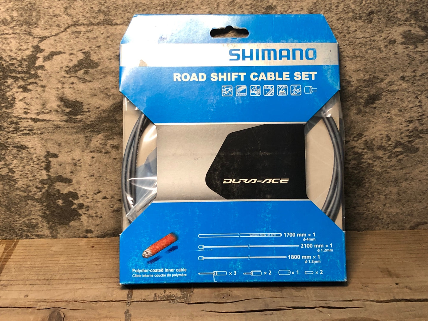 IP399 シマノ SHIMANO デュラエース DURA-ACE ロードシフトケーブルセット ROAD SHIFT CABLE SET グレー