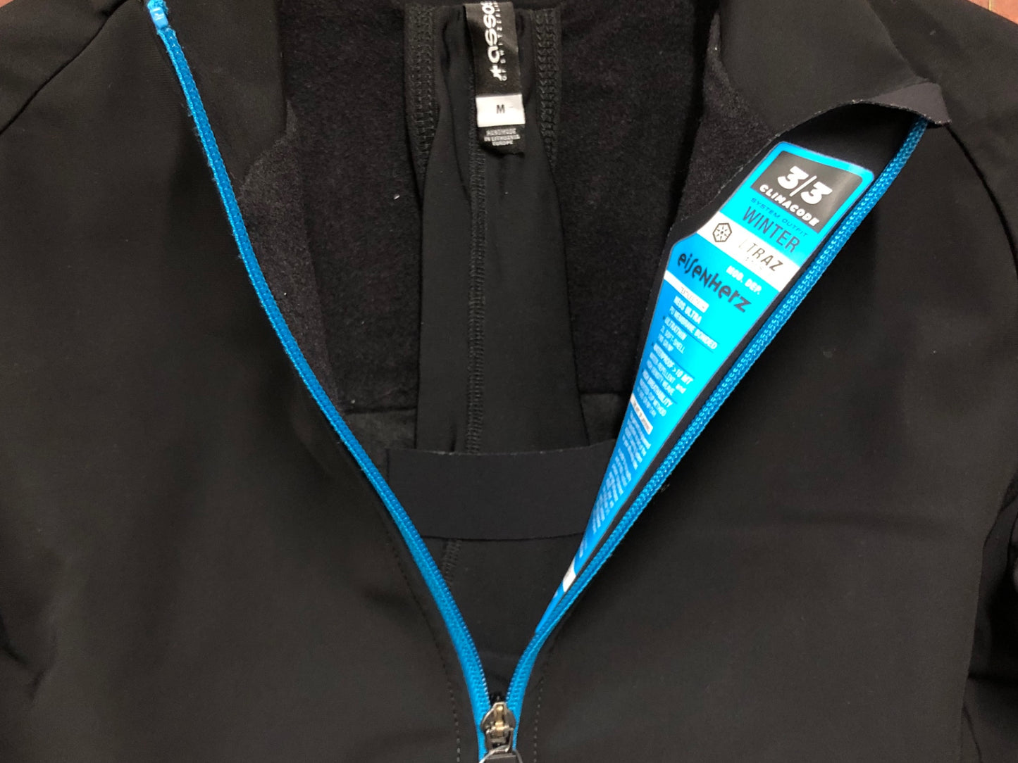 IR639 アソス assos MILLE GT Jacket ULTRAZ winter 長袖サイクルジャケット 黒 M 裏起毛