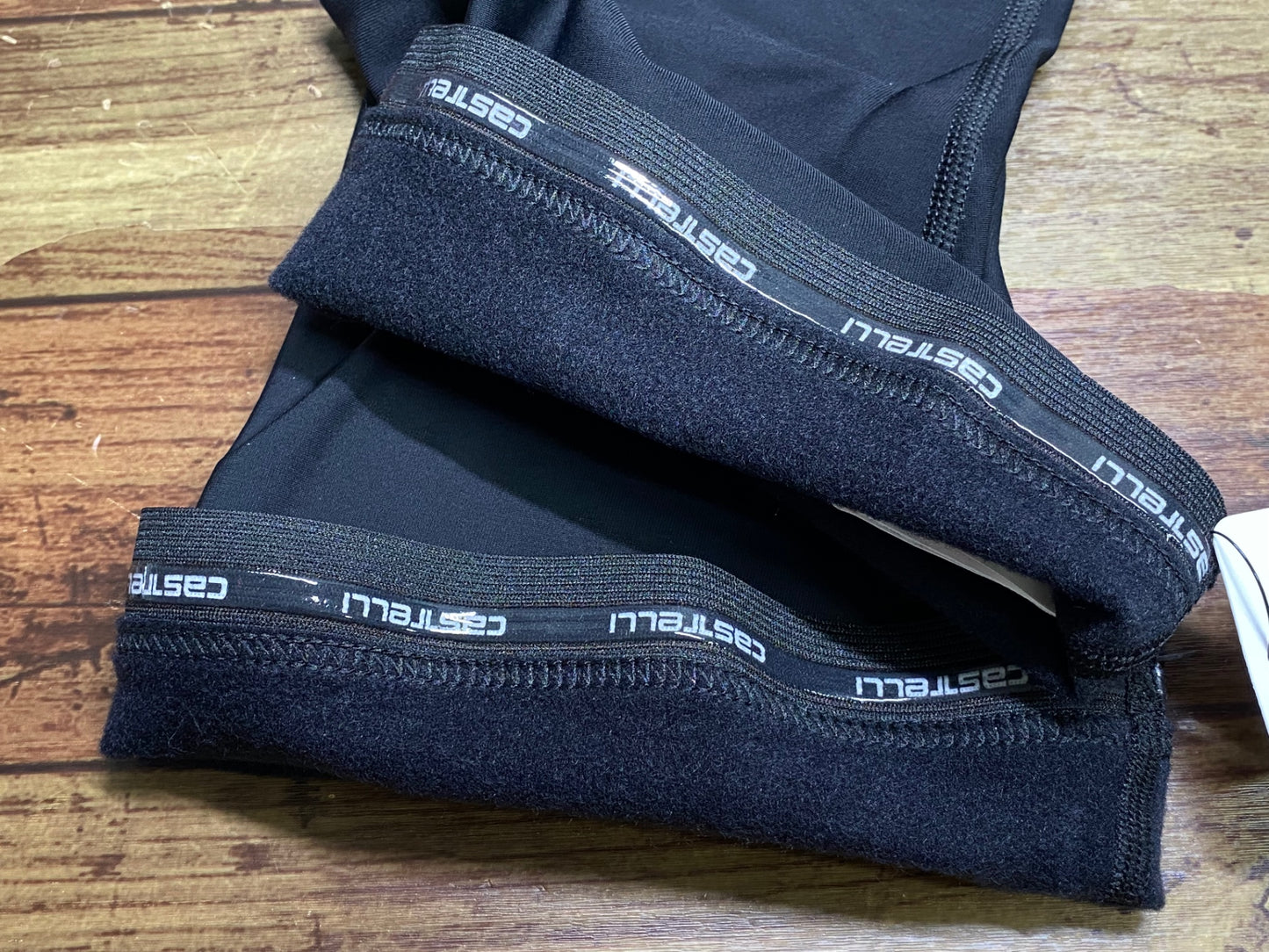 IV865 カステリ CASTELLI THERMOFLEX LEGWARMER レッグウォーマー 黒 S