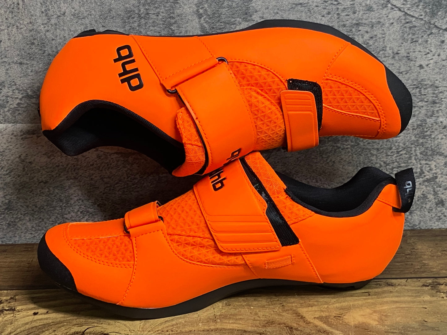 JA257 dhb TRINITY TRI ビンディングシューズ 2穴 3穴 オレンジ EU45