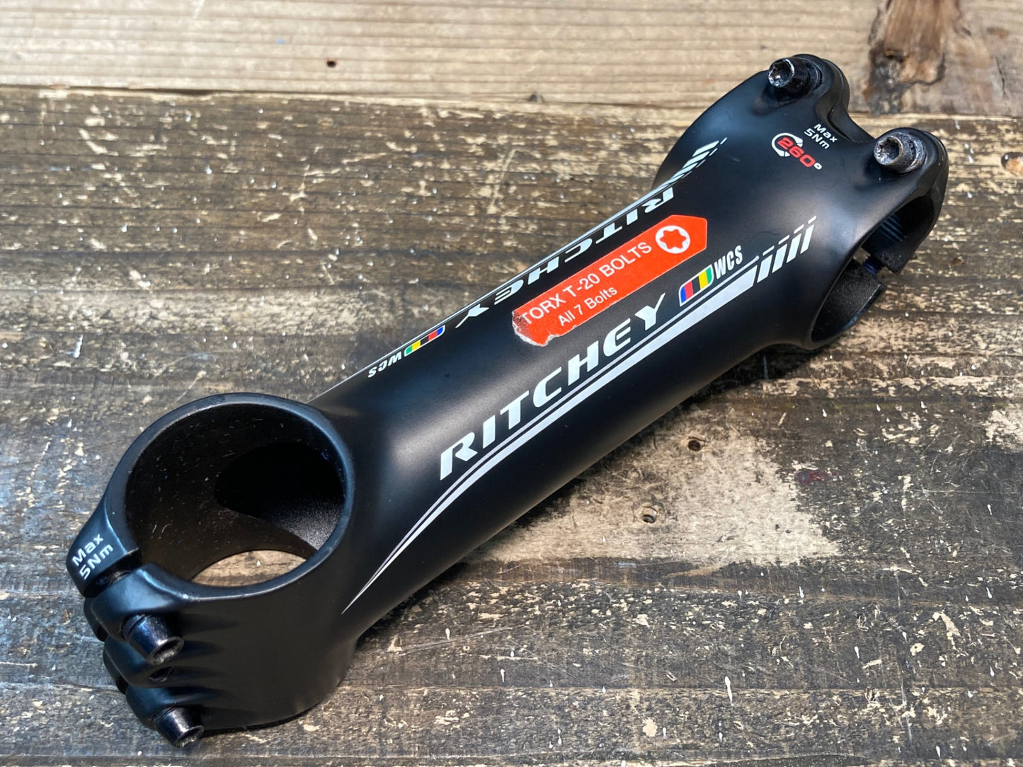 IW974 リッチー RITCHEY C220 WCS STEM アルミ ステム 120mm Φ31.8 OS 6°